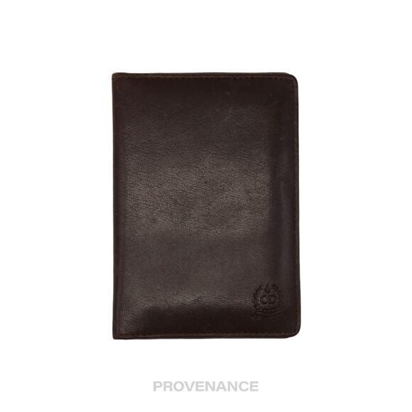 🔴 Dior Pocket Organizer Wallet - Chocolate Leather - Picture 1 of 6